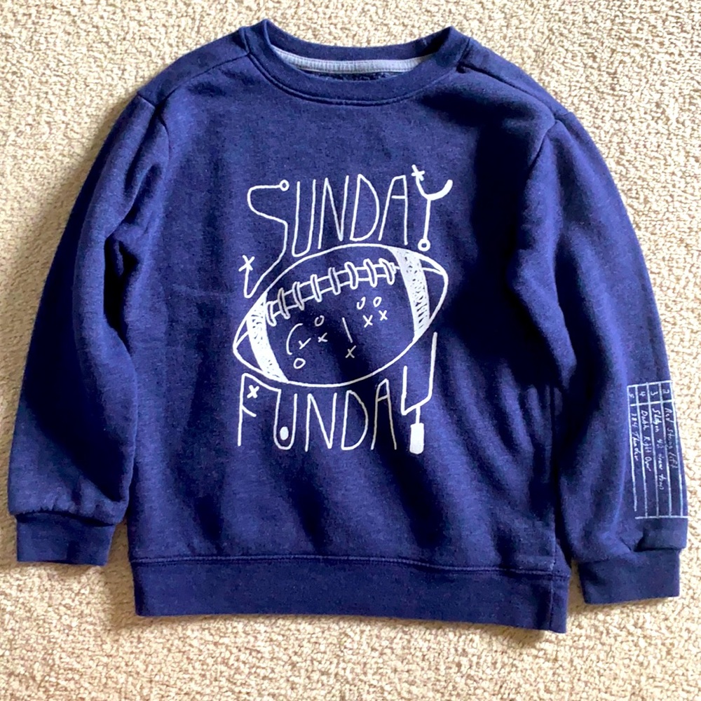 Boys Sunday Funday Football sweatshirt